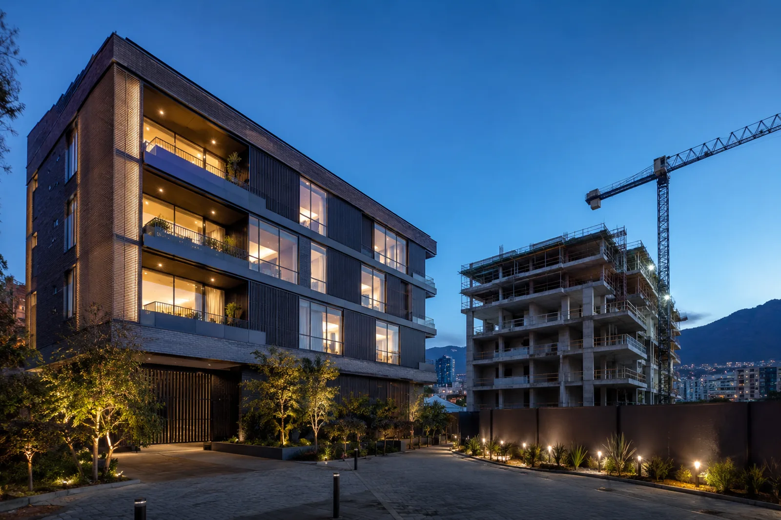 Proyecto inmobiliario y construcción